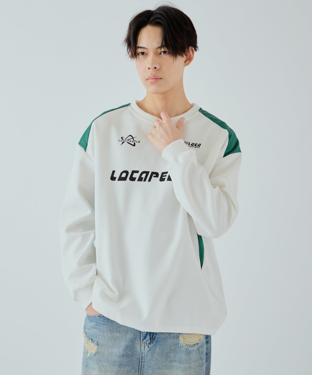 Theater code / racing sweat shirt レーシング スウェットシャツ ゲームシャツ トレーナー