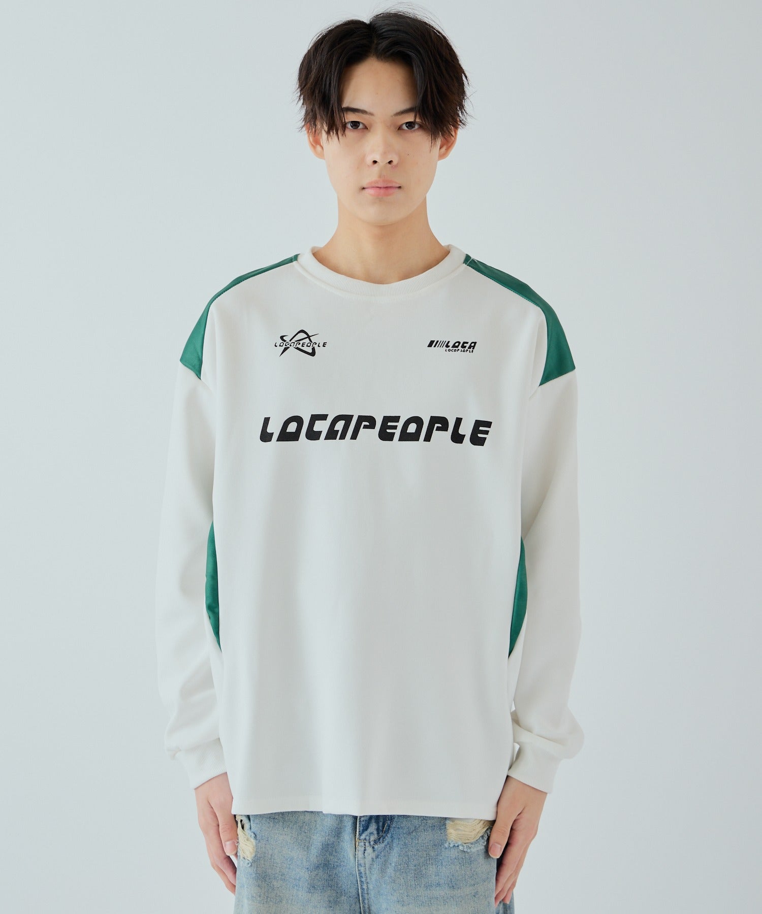 Theater code / racing sweat shirt レーシング スウェットシャツ ゲームシャツ トレーナー