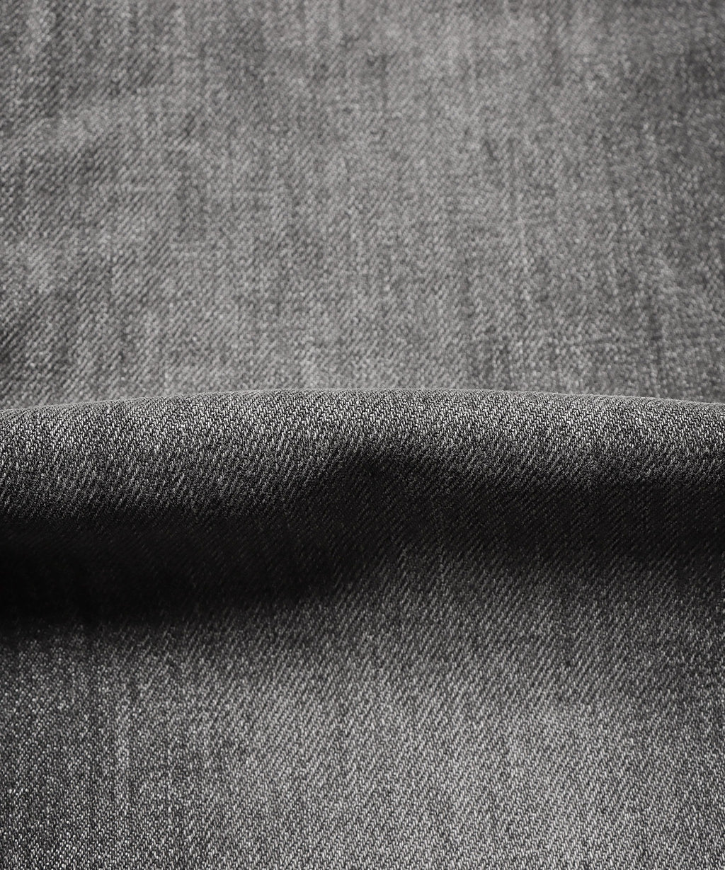 CALEE / VINTAGE REPRODUCT WIDE SILHOUETTE DENIM USED BLACK / ヴィンテージリプロダクトデニムパンツ