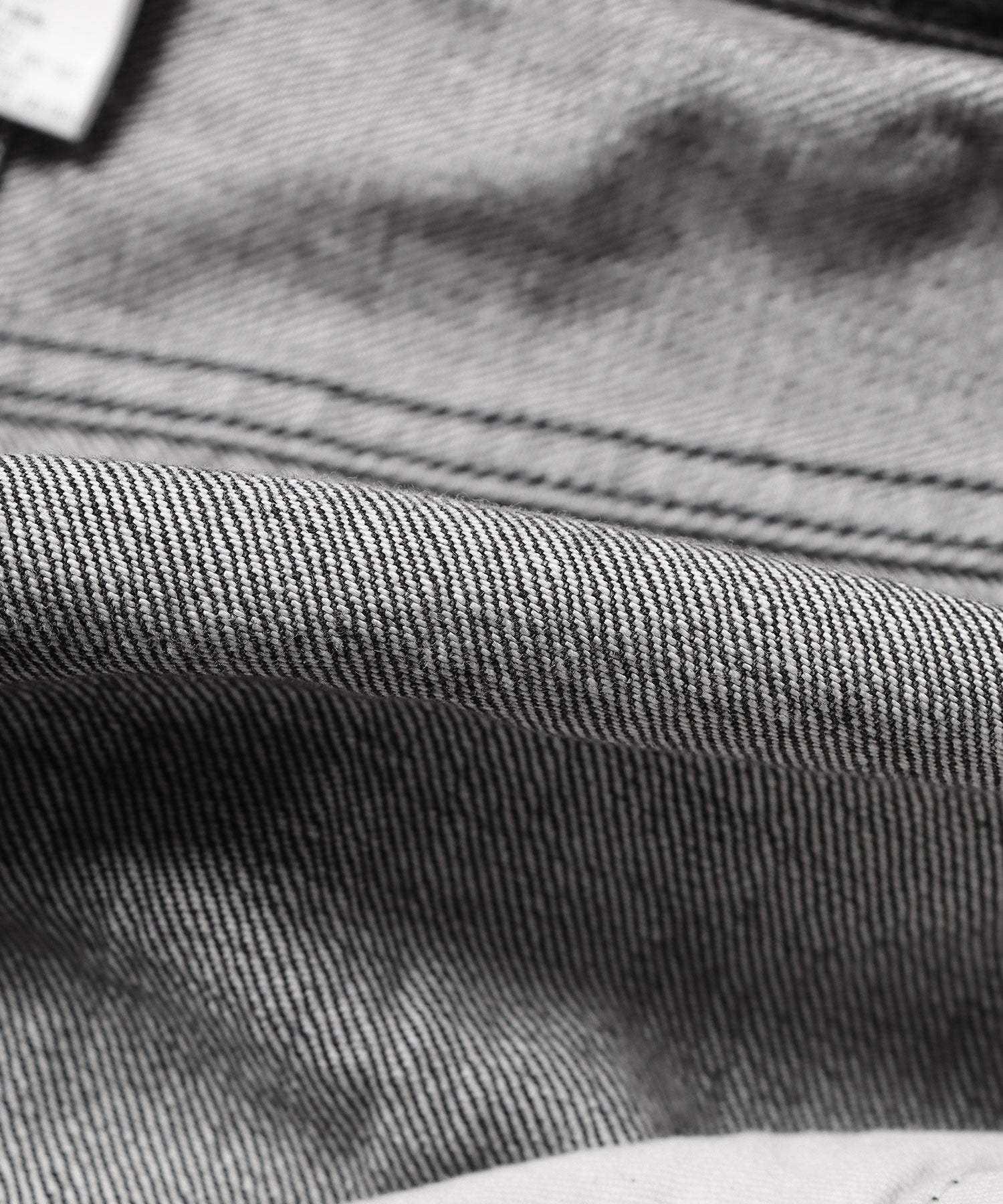 CALEE / VINTAGE REPRODUCT WIDE SILHOUETTE DENIM USED BLACK / ヴィンテージリプロダクトデニムパンツ