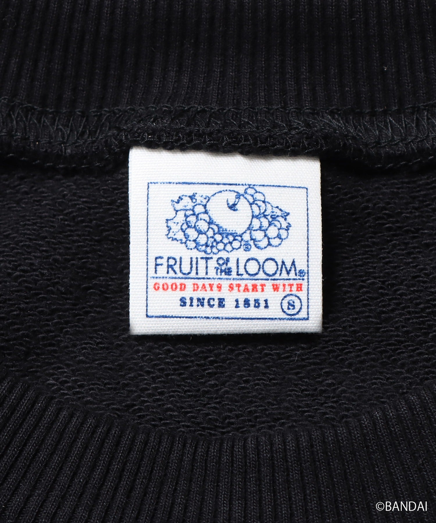 たまごっち×FRUIT OF THE LOOM 袖プリントスウェット