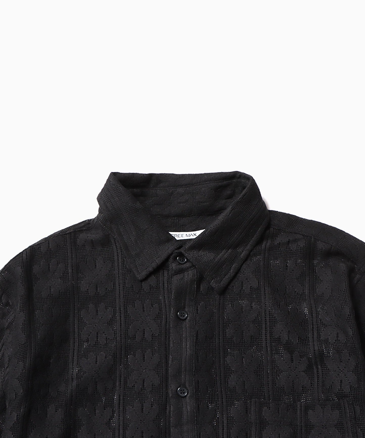 FREE MAX×Hyoma / Flower Lace Shirt