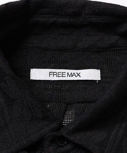 FREE MAX×Hyoma / Flower Lace Shirt