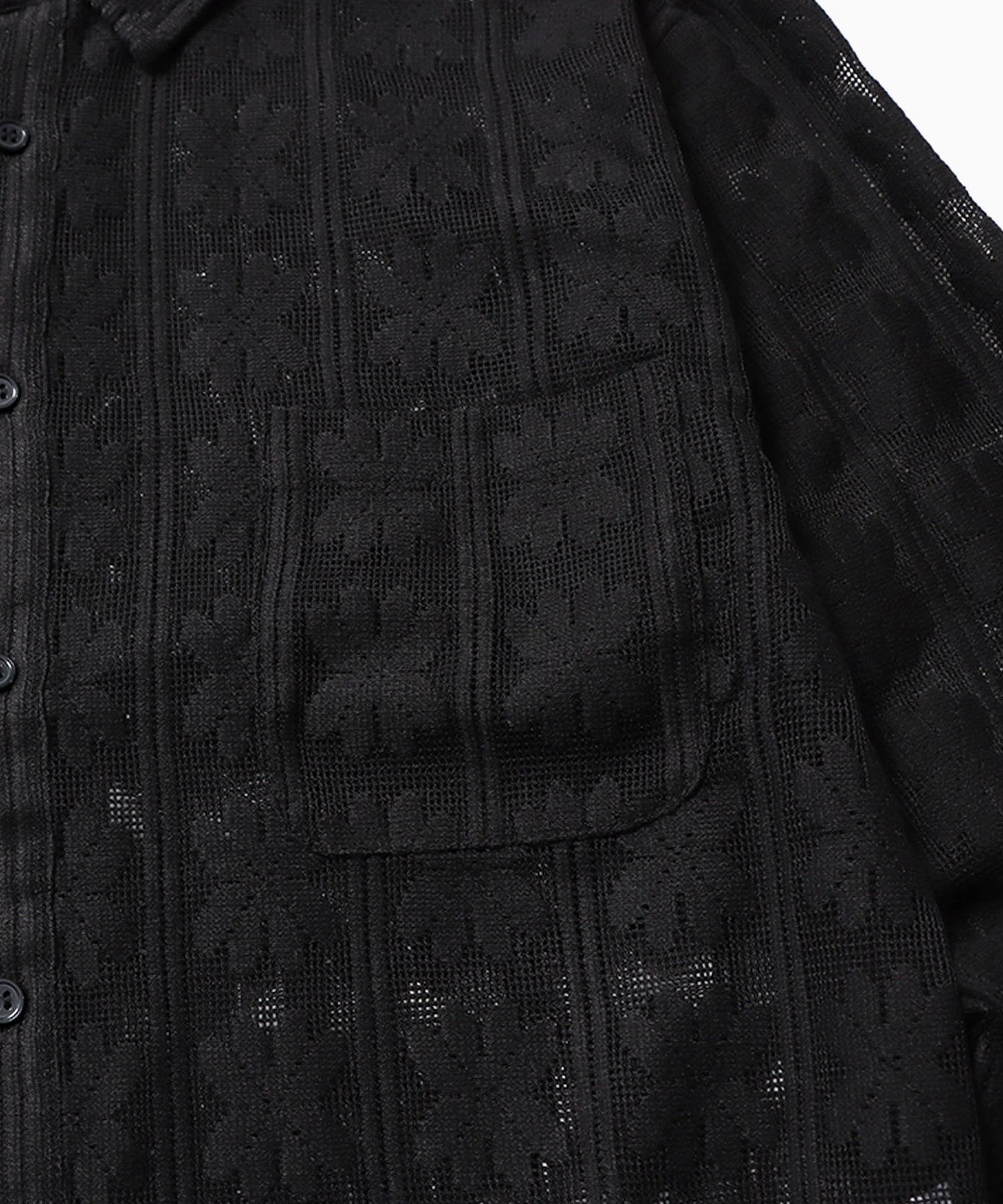 FREE MAX×Hyoma / Flower Lace Shirt