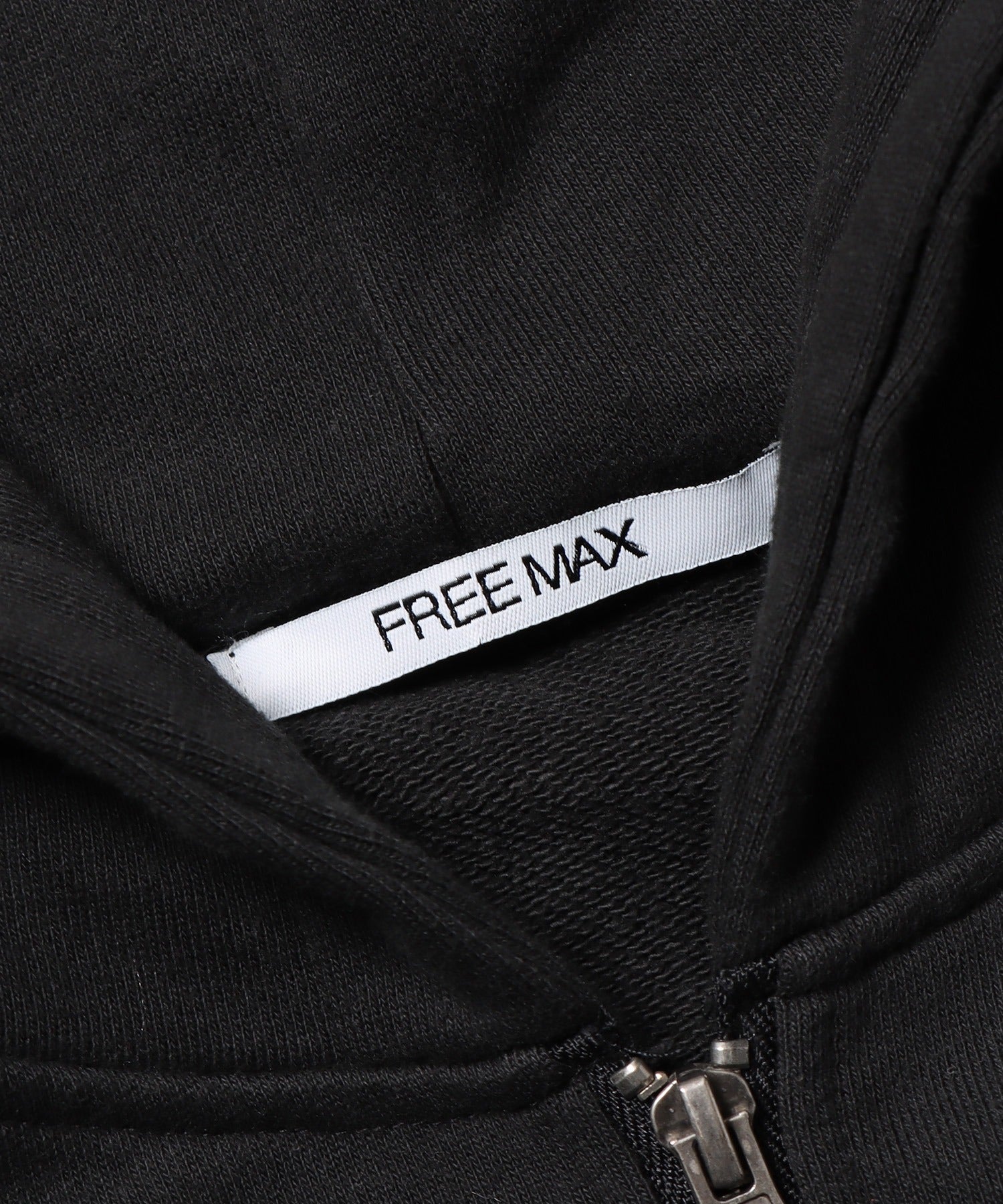FREE MAX×Hyoma Wash Zip Hoodie