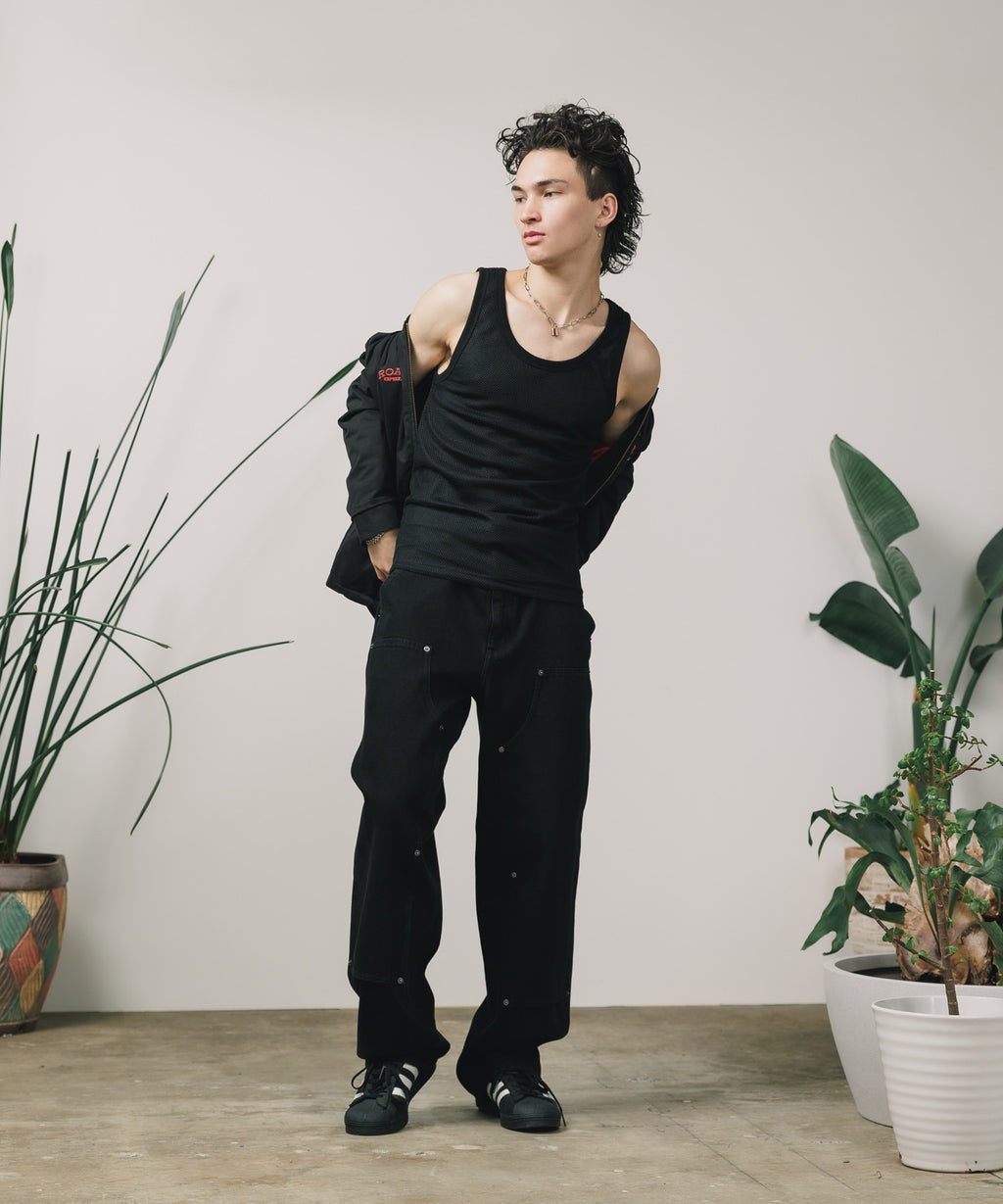 FREE MAX×Hyoma Mesh Tank Top