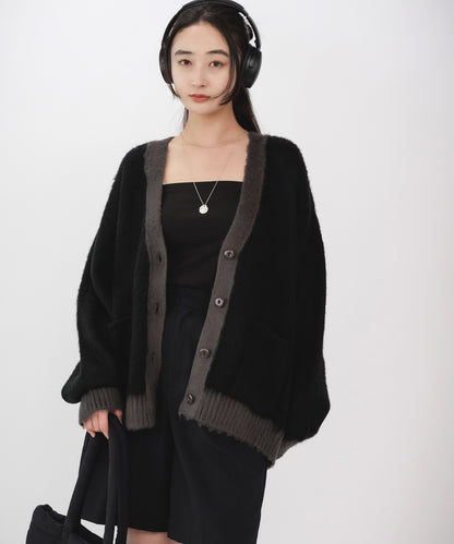 FREE MAX×陽世 Mohair Like Knit Cardigan