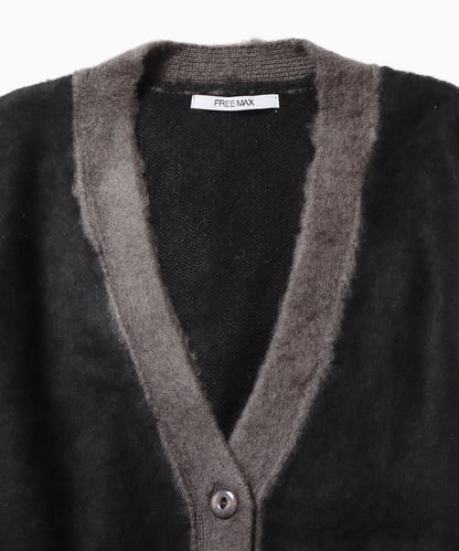 FREE MAX×陽世 Mohair Like Knit Cardigan