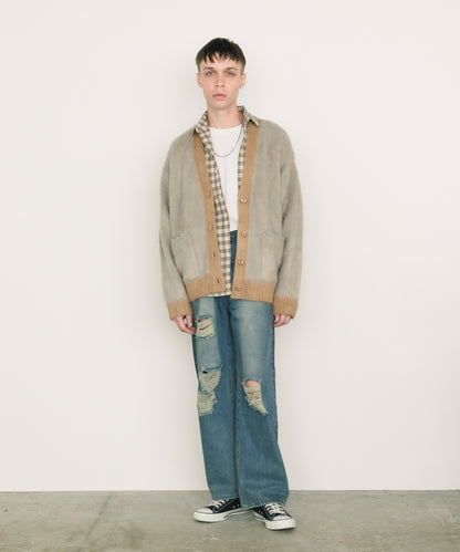 FREE MAX×陽世 Mohair Like Knit Cardigan