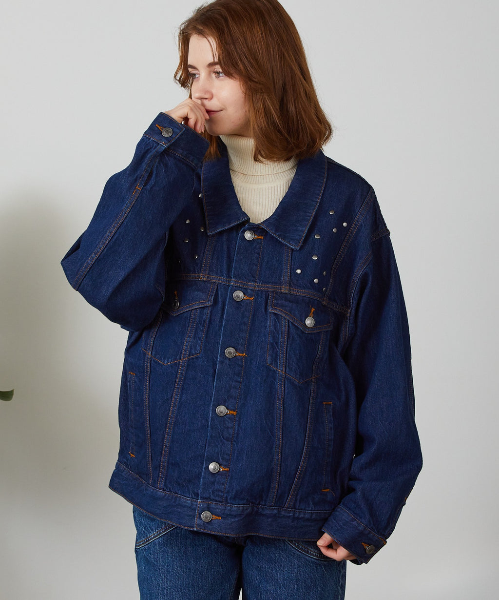 FREE MAX×陽世 Switching Big Denim JKT