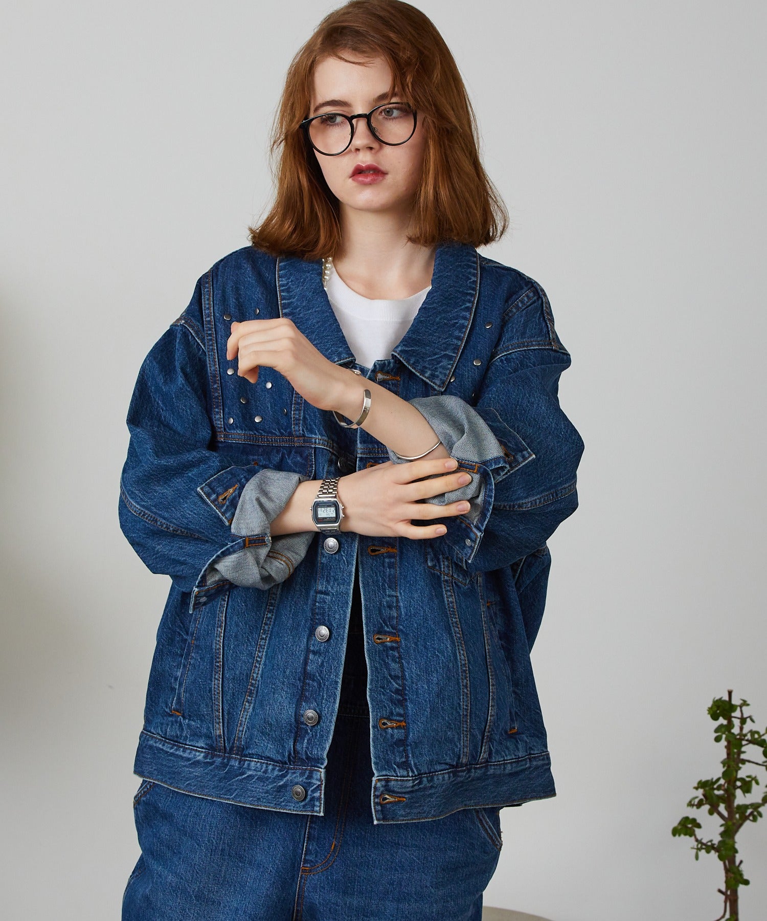 FREE MAX×陽世 Switching Big Denim JKT