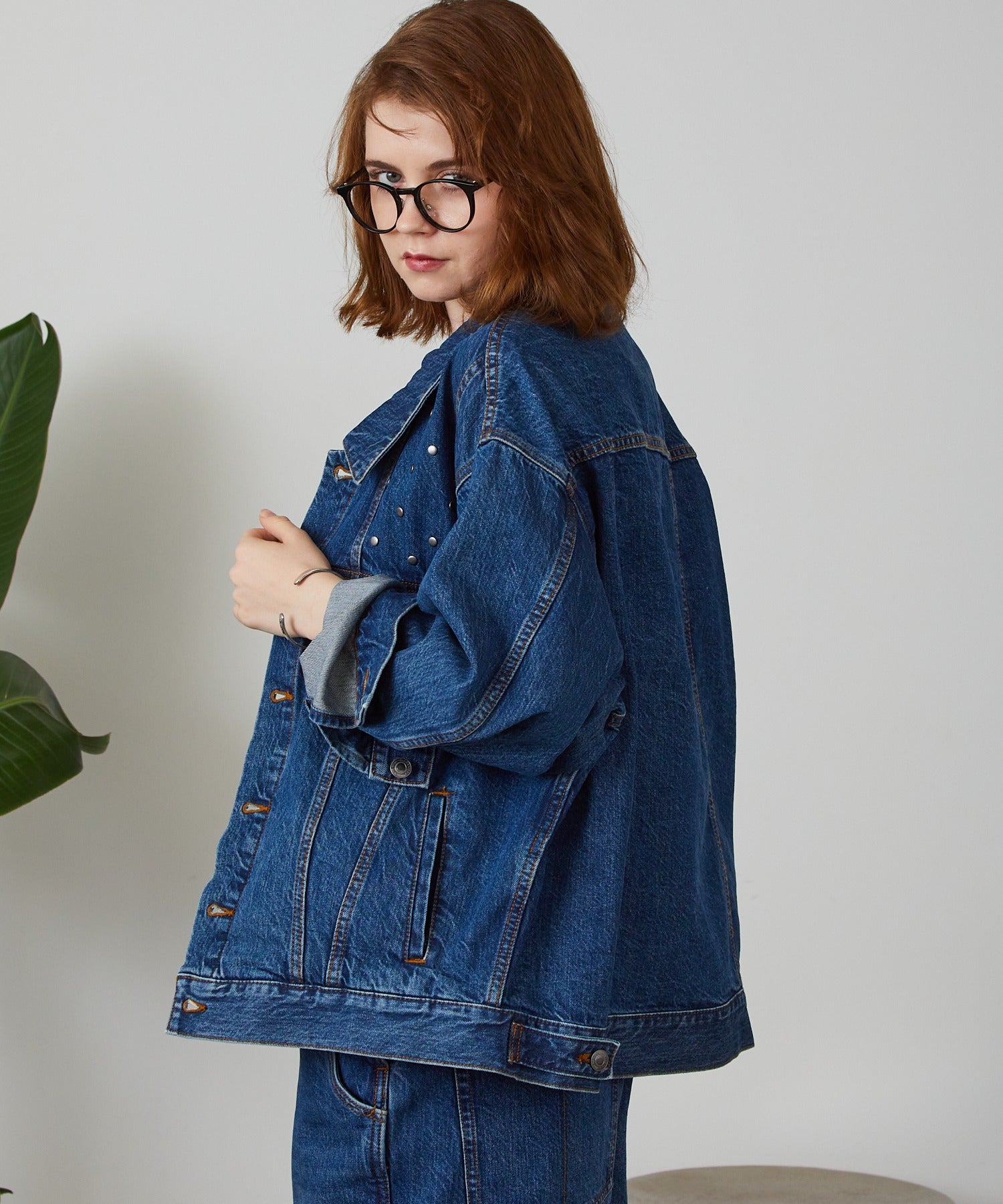 FREE MAX×陽世 Switching Big Denim JKT