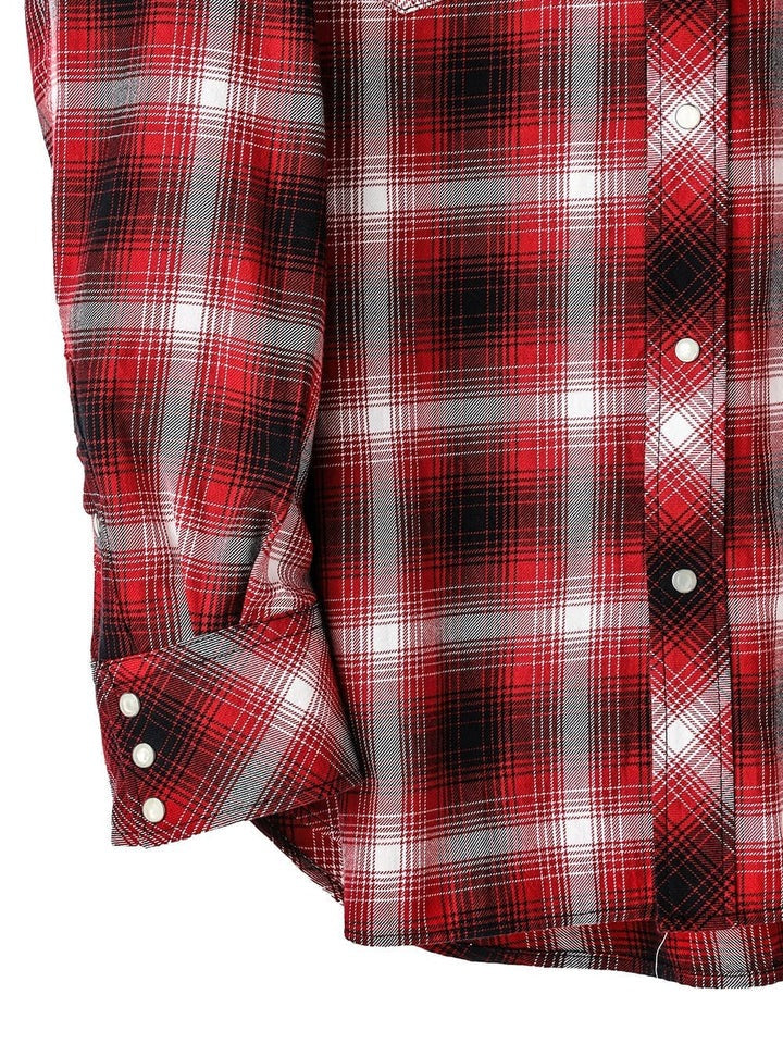 TAKAHIROMIYASHITATheSoloIst. / back gusset sleeve western shirt