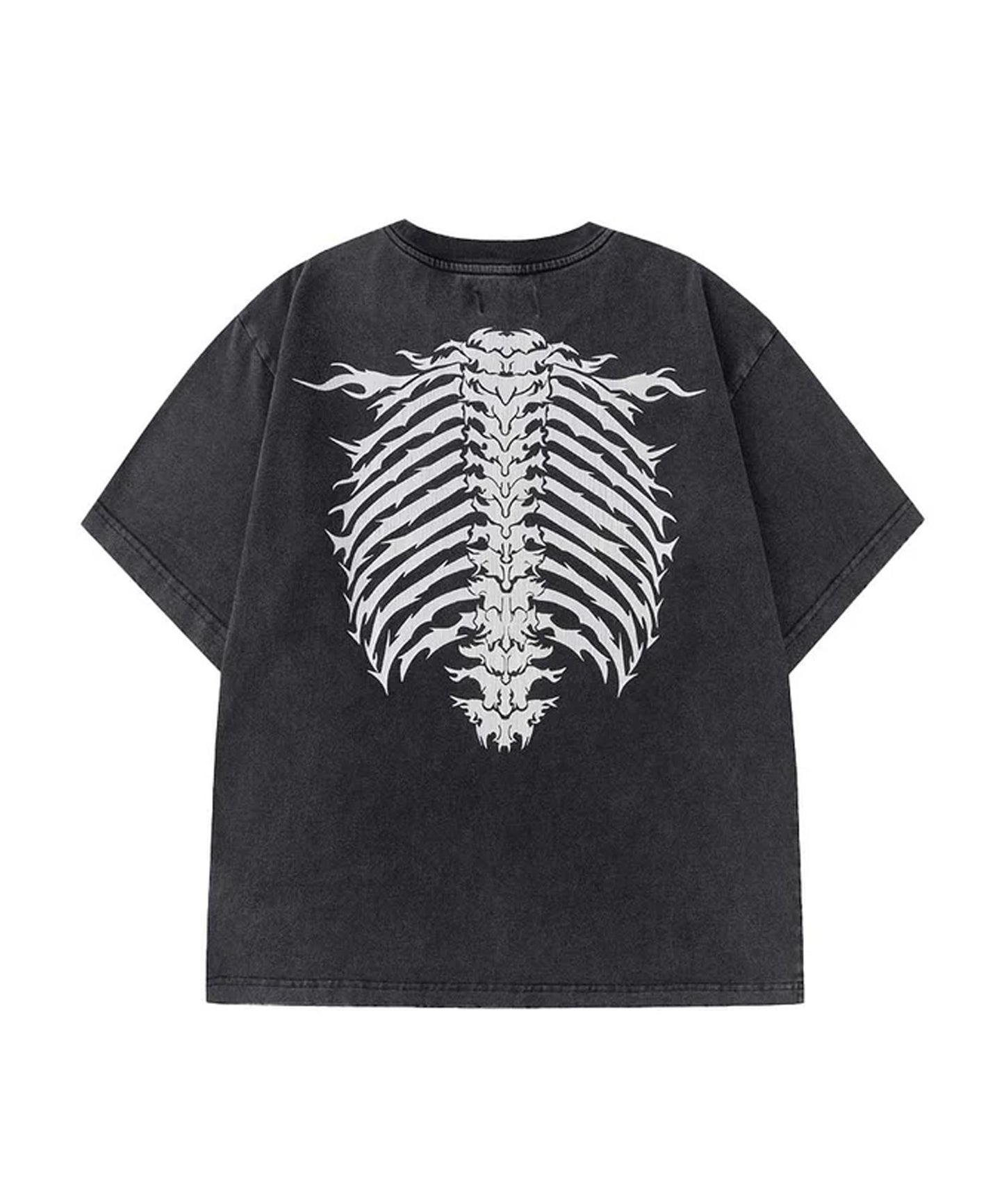 SUPPLIER  / Vintage Wash Fire Bones Tee