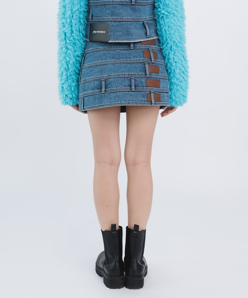 Andersson Bell / DUA MULTI WAIST DENIM SKIRT スカート