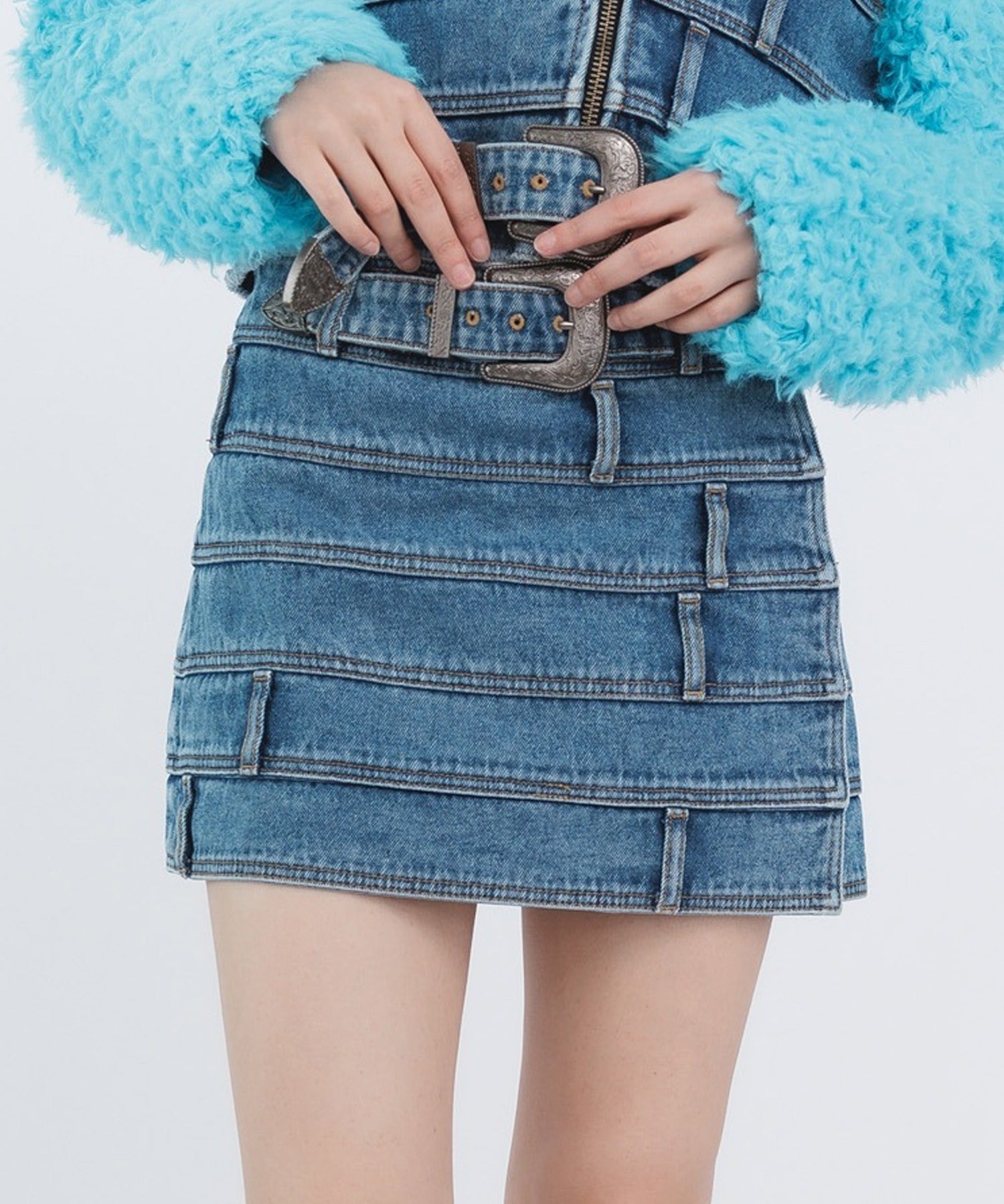 Andersson Bell / DUA MULTI WAIST DENIM SKIRT スカート