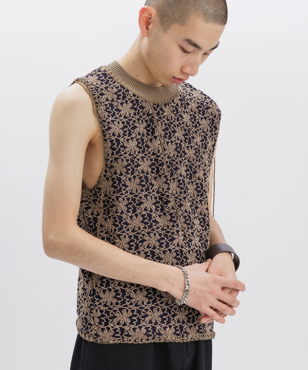 Andersson Bell /  FLOWER ASH VEST フラワーアッシュベスト