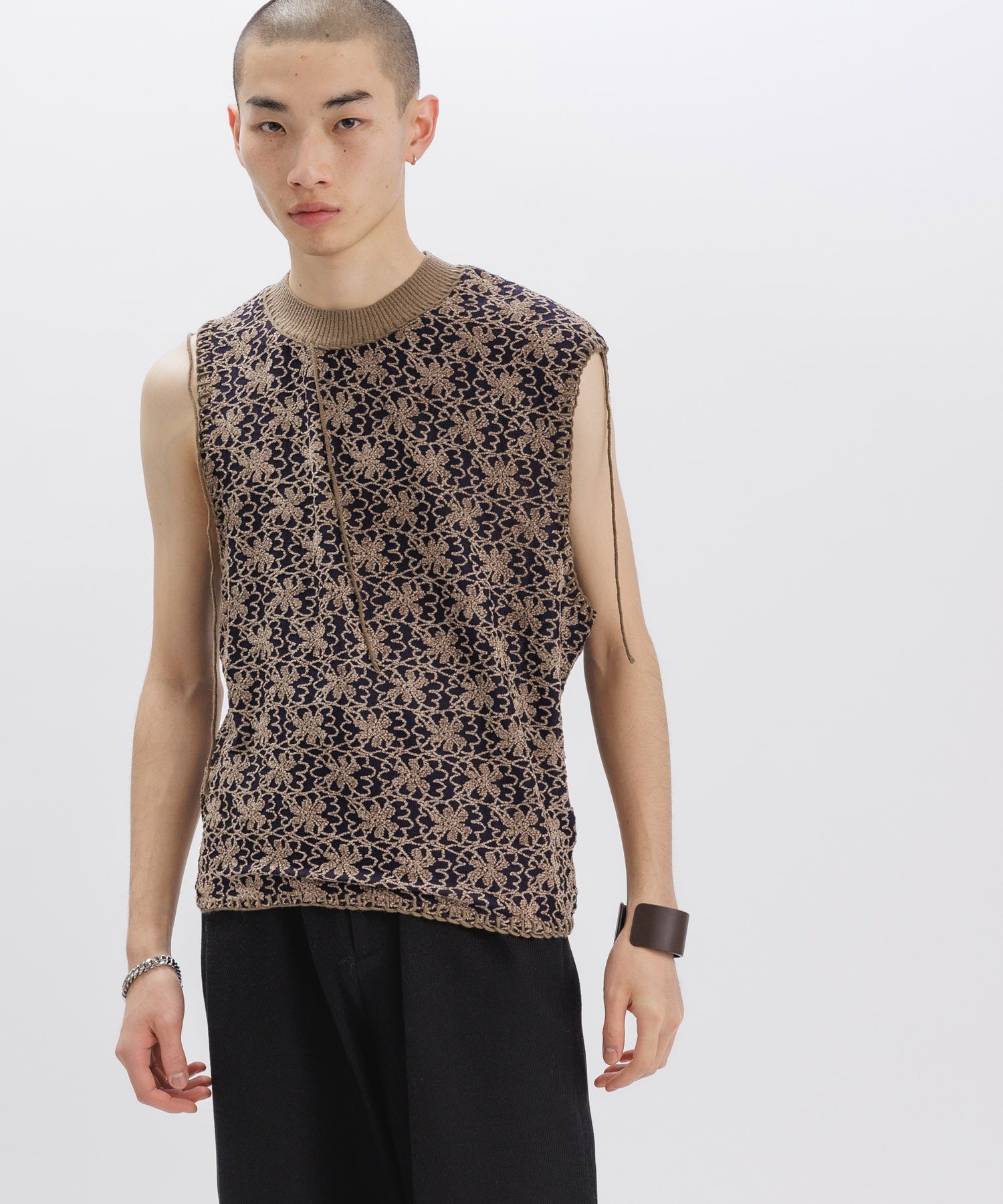 Andersson Bell /  FLOWER ASH VEST フラワーアッシュベスト