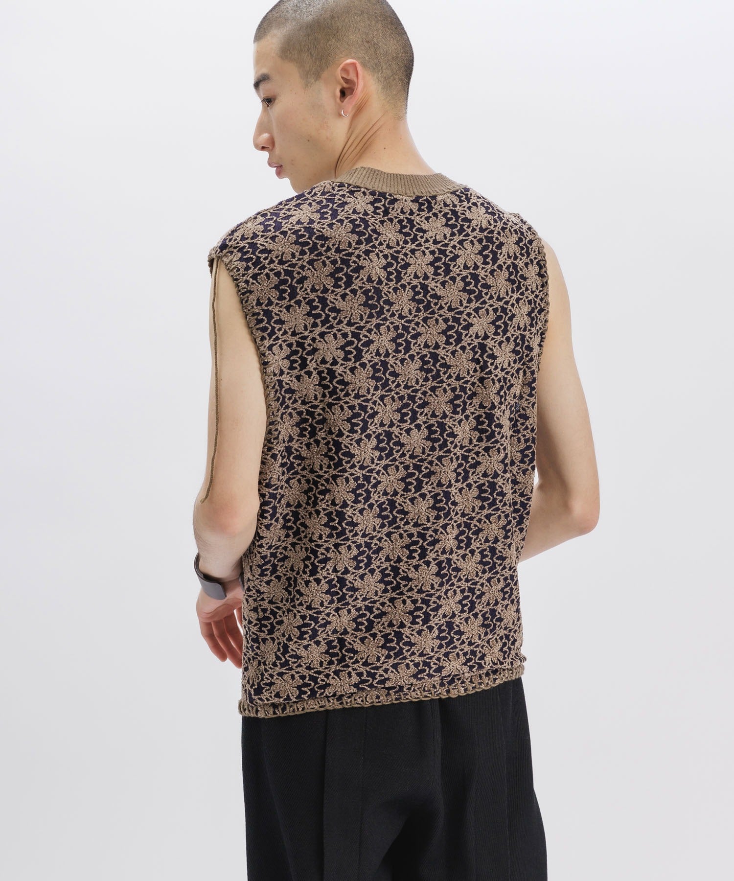 Andersson Bell /  FLOWER ASH VEST フラワーアッシュベスト
