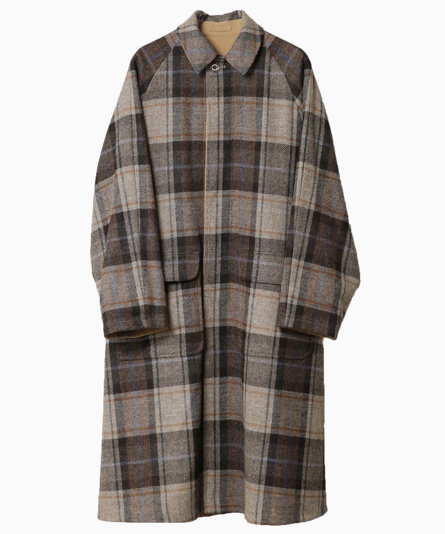 REVERSIBLE BALCOLLAR COAT LONG LENGTH