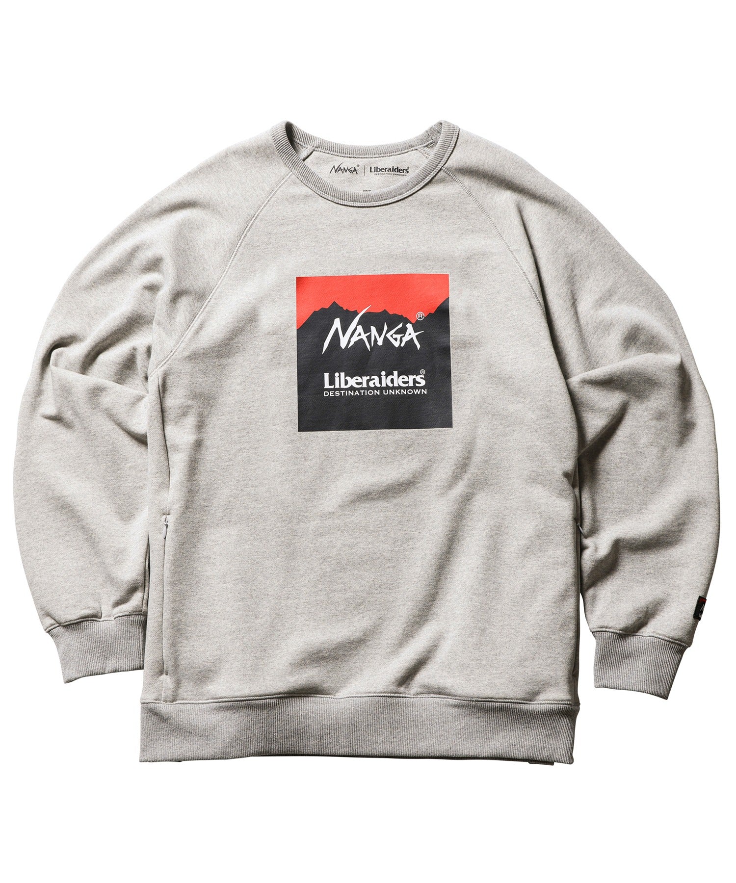 NANGA X LIBERAIDERS ECO HYBRID SWEAT SHIRT