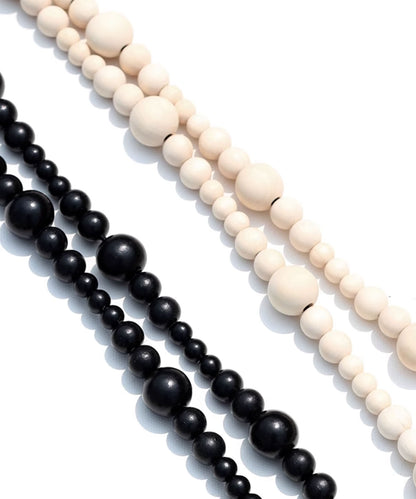 Theater code / wood beads wallet chain ウッドビーズ ウォレットチェーン