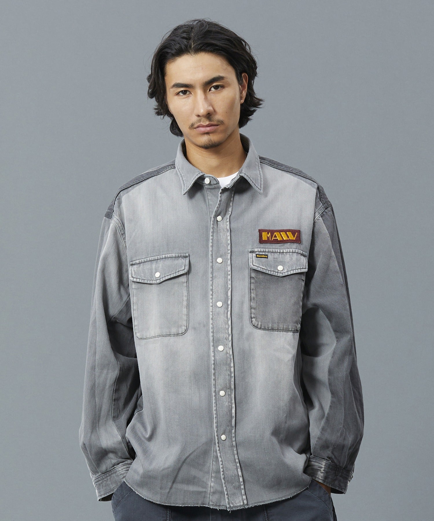 Liberaiders / REMAKE DENIM SHIRT