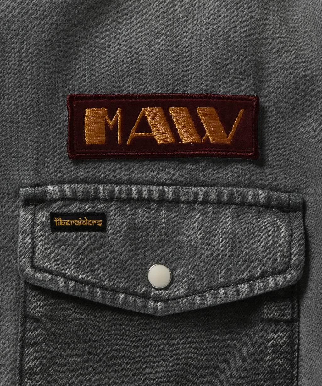 Liberaiders / REMAKE DENIM SHIRT