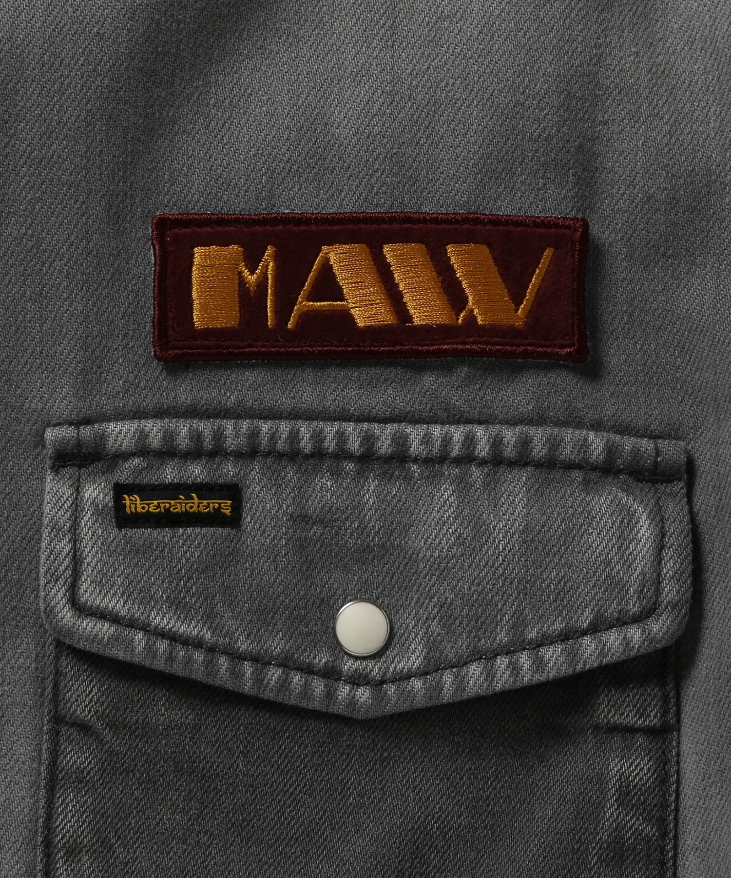 Liberaiders / REMAKE DENIM SHIRT