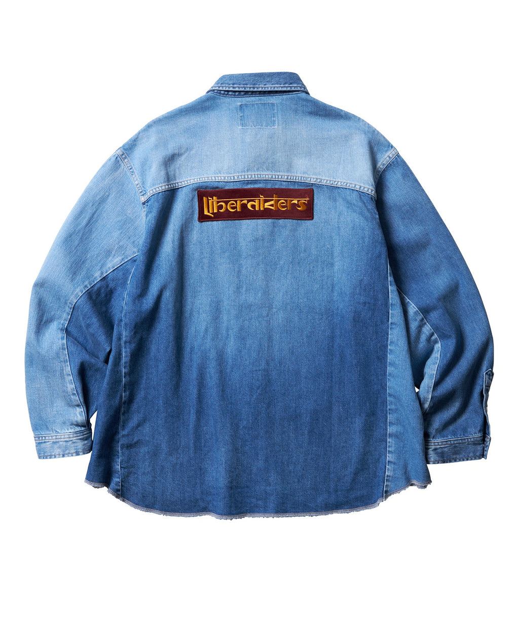 Liberaiders / REMAKE DENIM SHIRT