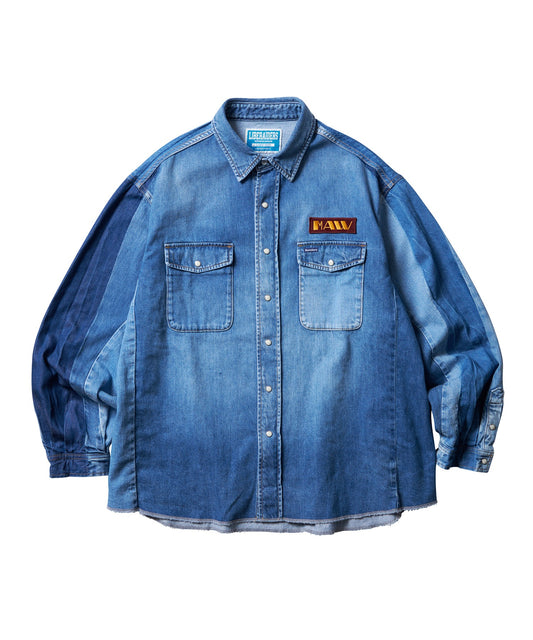 REMAKE DENIM SHIRT