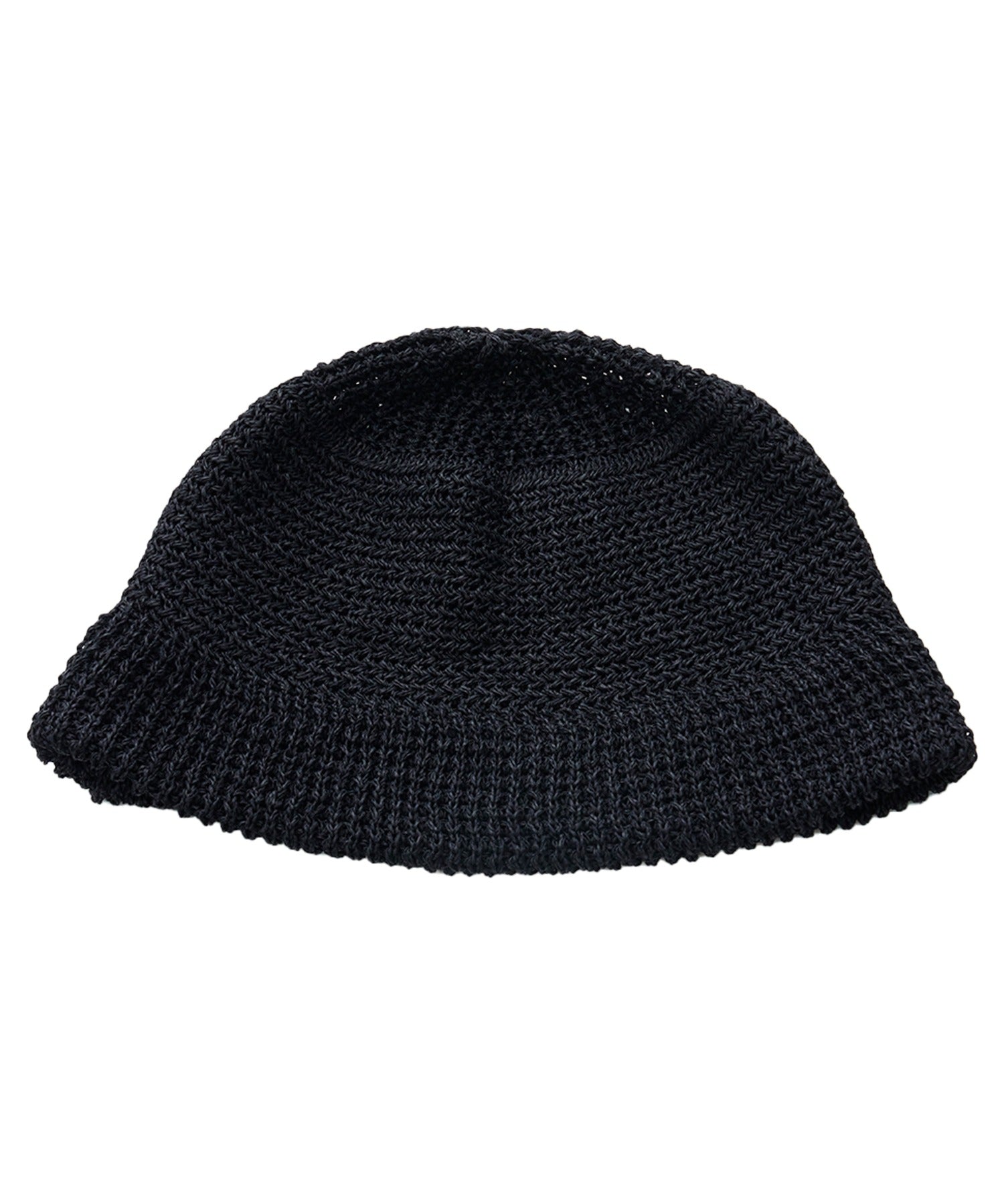 BLK WASHI PAPER BUCKET HAT