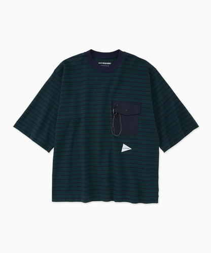 Striped pocket H/S T