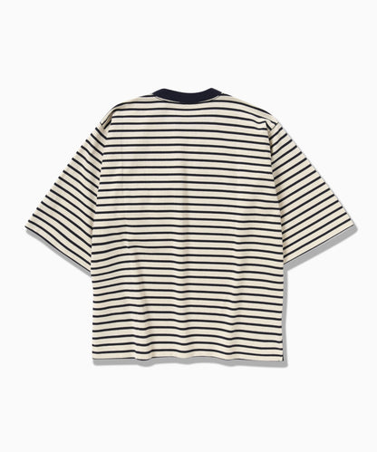 Striped pocket H/S T