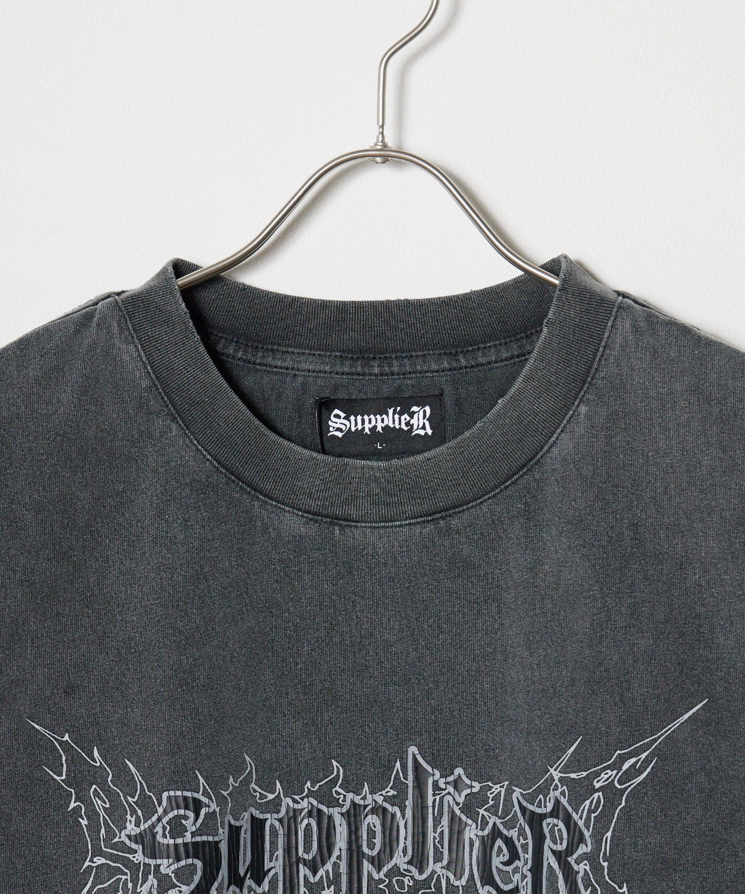 Metal Iron Logo Tee