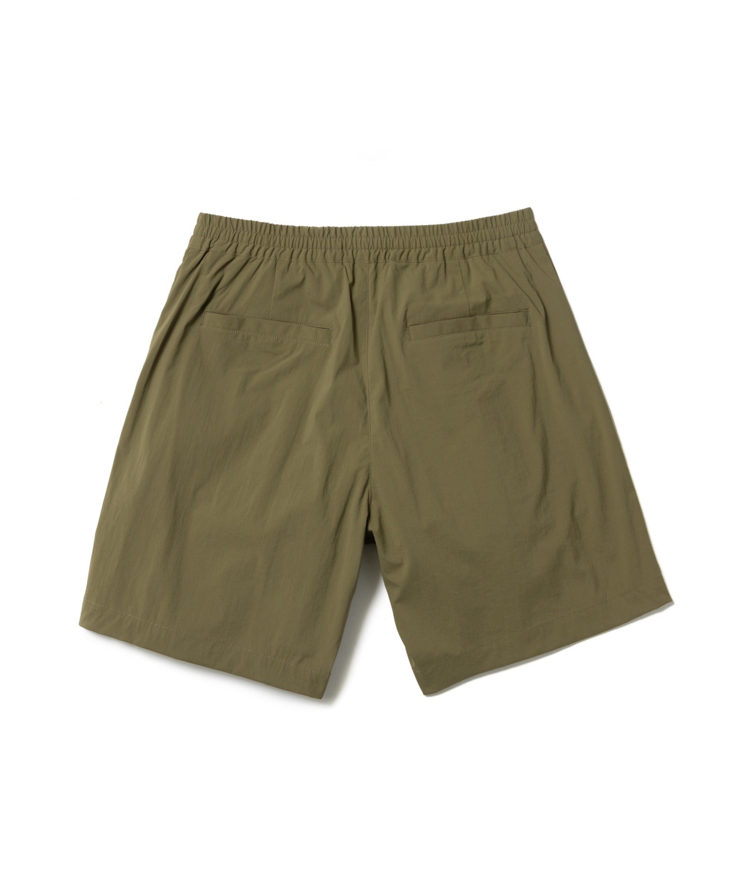 MR.OLIVE | STRETCH WASHABLE NYLON / ONE TACK SHORTS ストレッチウォッシャブルナイロン ワンタックショーツ