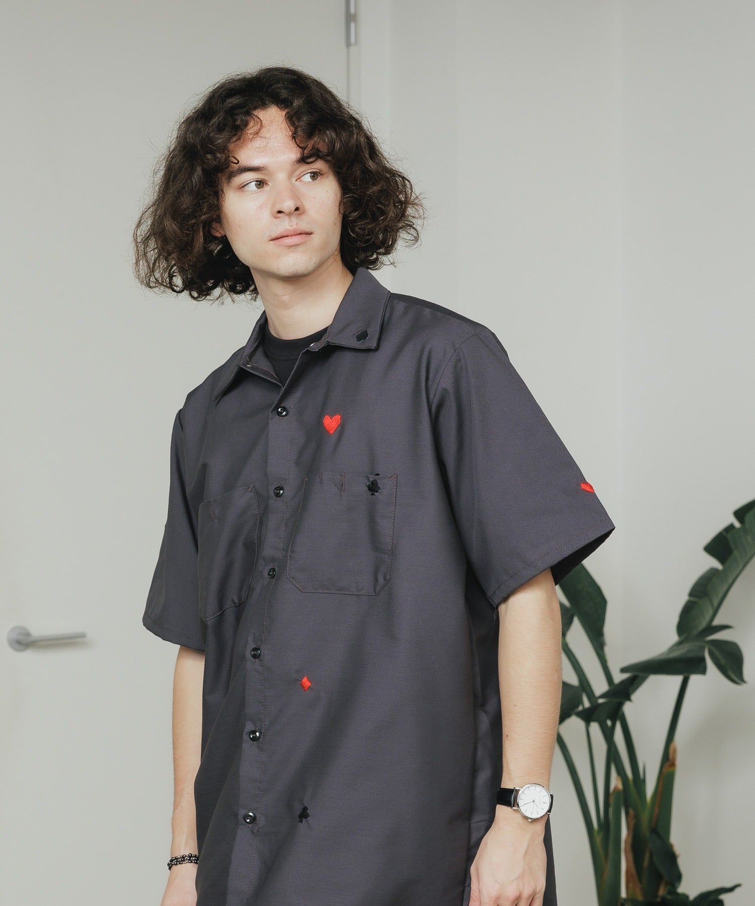 CASINO EMBROIDERY WORK SHIRTS