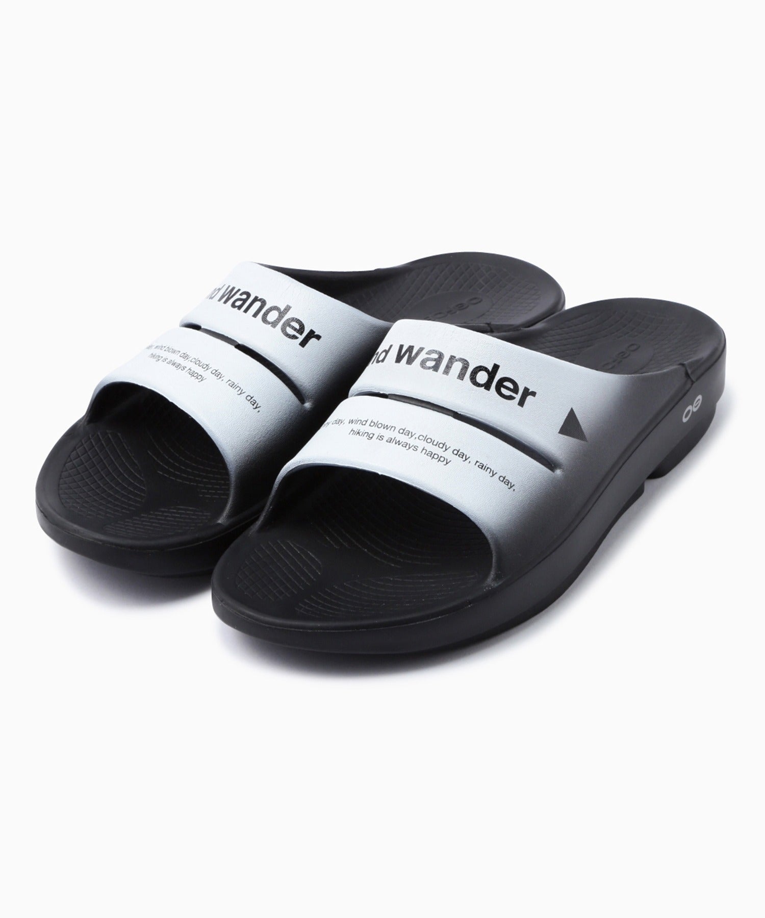and wander×OOFOS Recovery Sandal