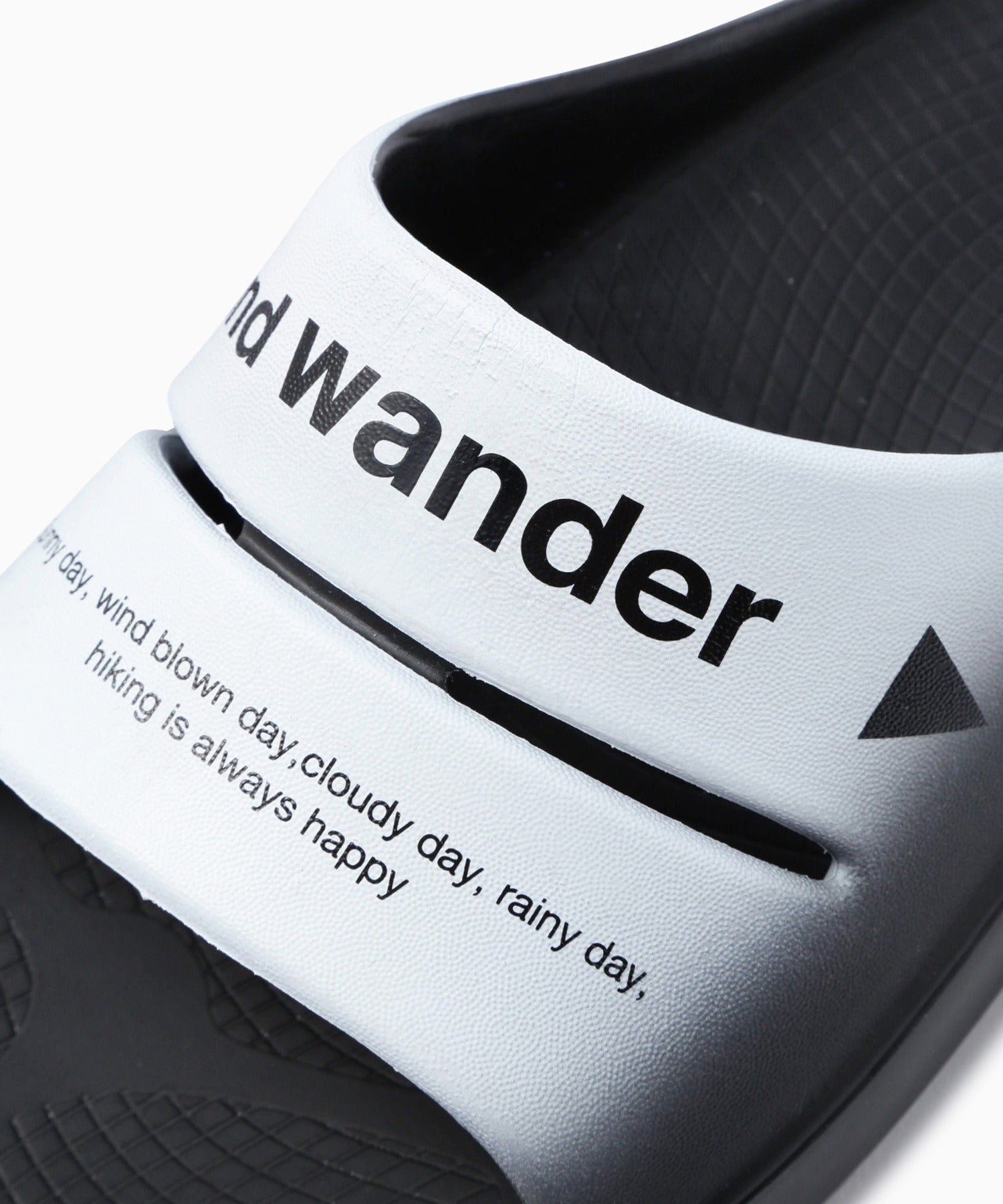 and wander×OOFOS Recovery Sandal