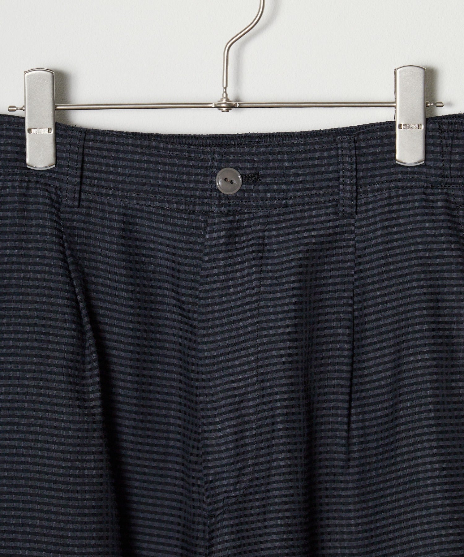 EASY TYPE SHEER SHORT PANTS - Gingham check indian khadi -