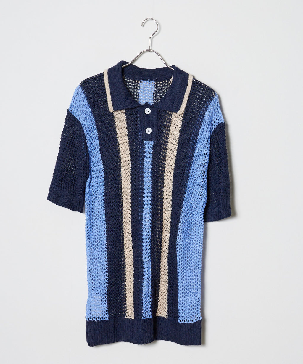 ROOP TOKYO / S/Sメッシュニットポロシャツ