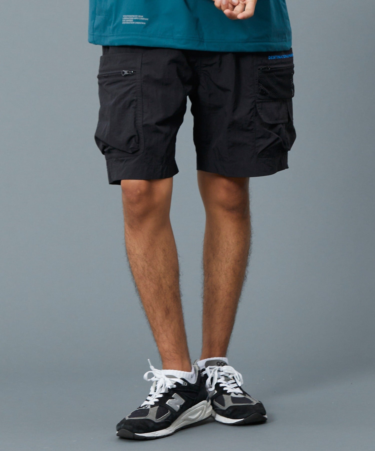 LR NYLON UTILITY SHORTS