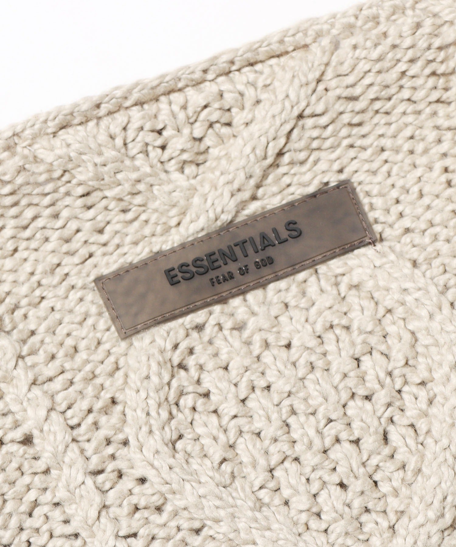 FOG 22FW CABLE KNIT CREW NECK