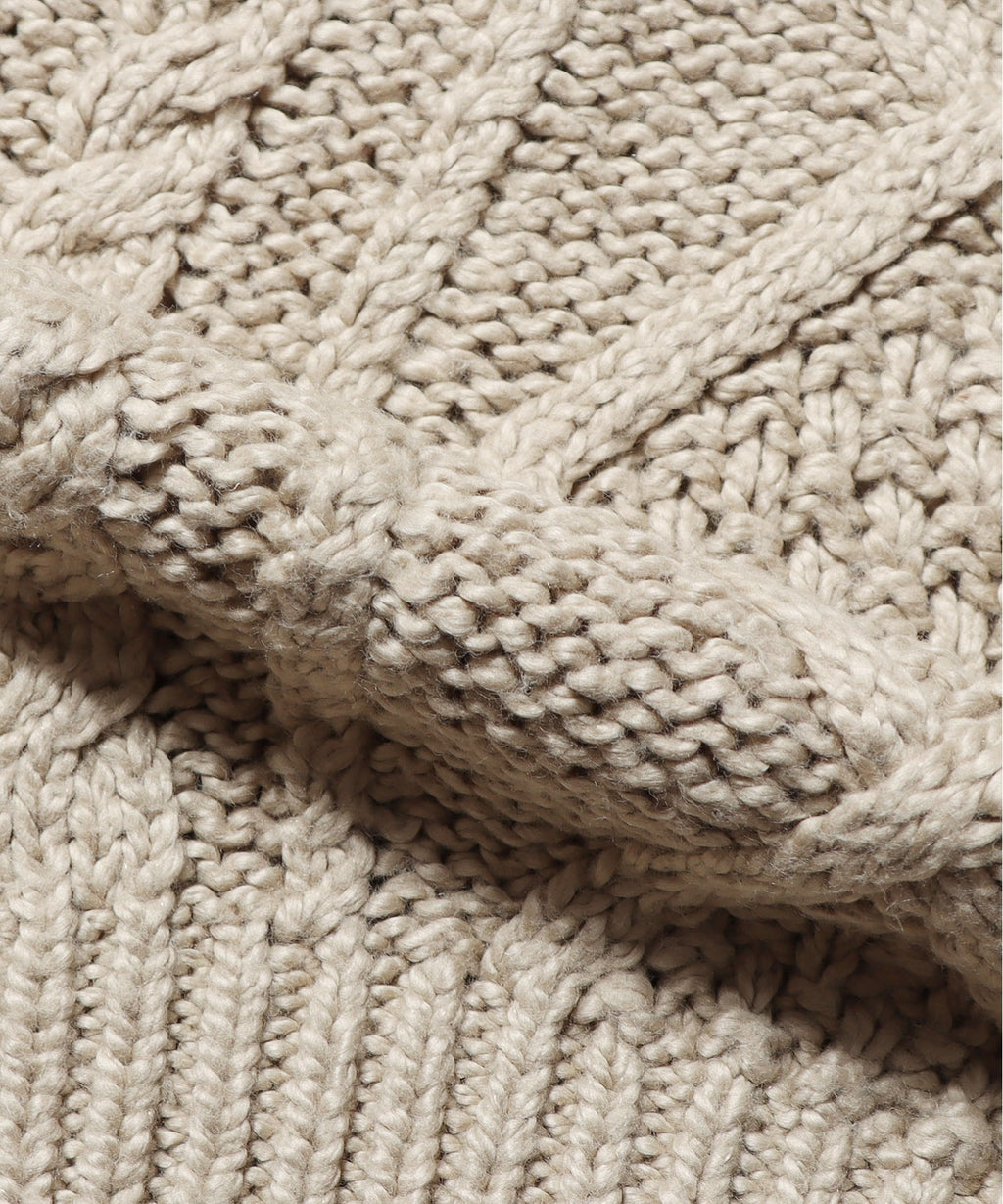 FOG ESSENTIALS / FOG 22FW CABLE KNIT CREW NECK