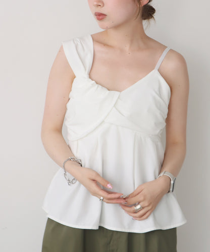 AO.2 / Asymmetric design bustier アシンメトリーデザインビスチェ