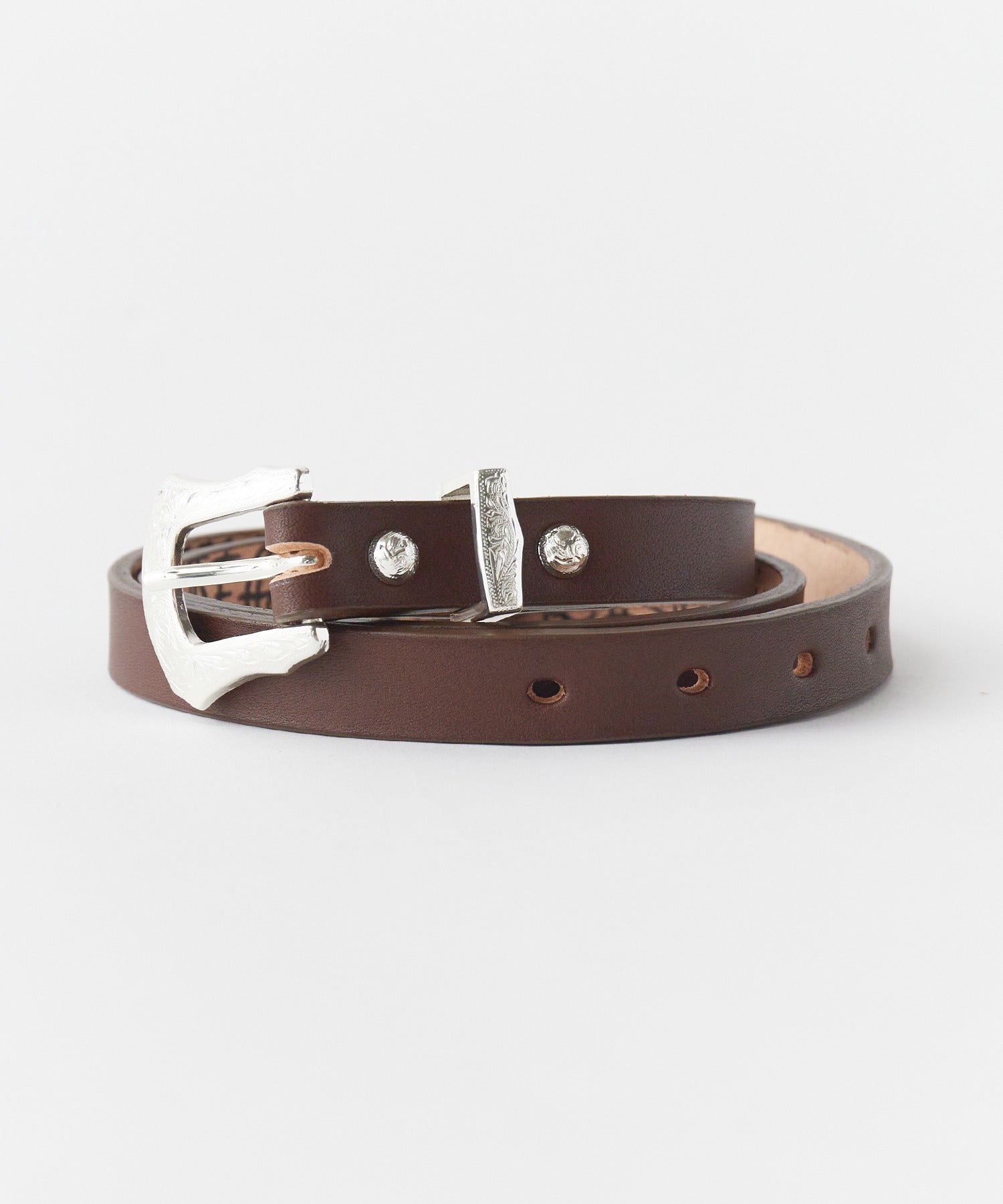 COWHIDE WESTERN BELT