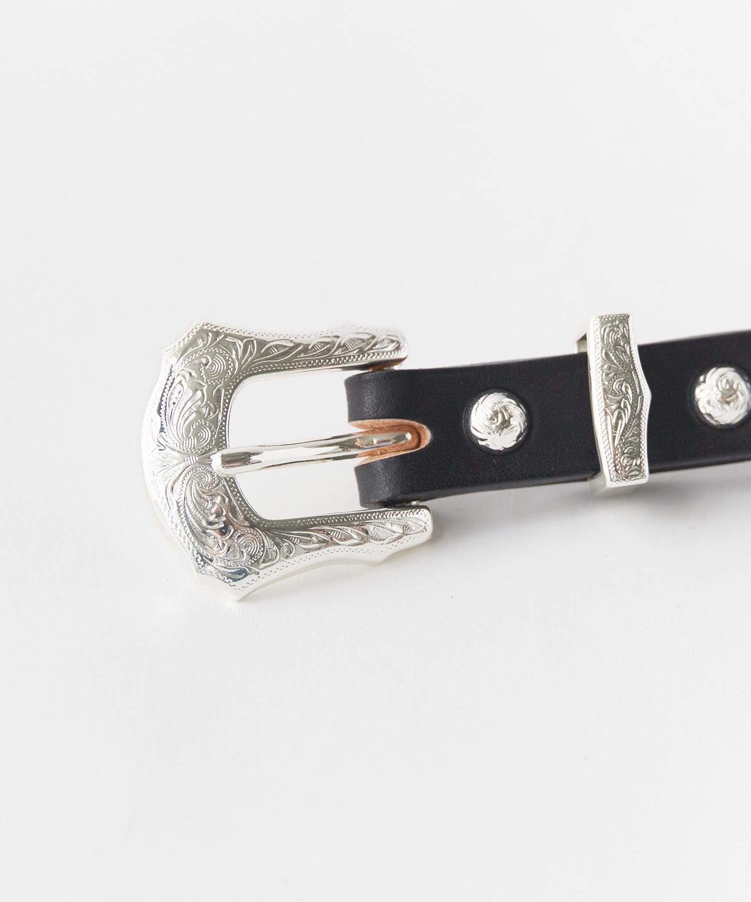 COWHIDE WESTERN BELT