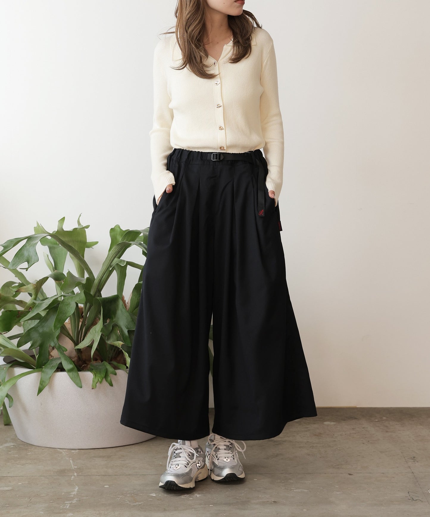 Gramicci / STRETCH GABARDIN FLARE PANT