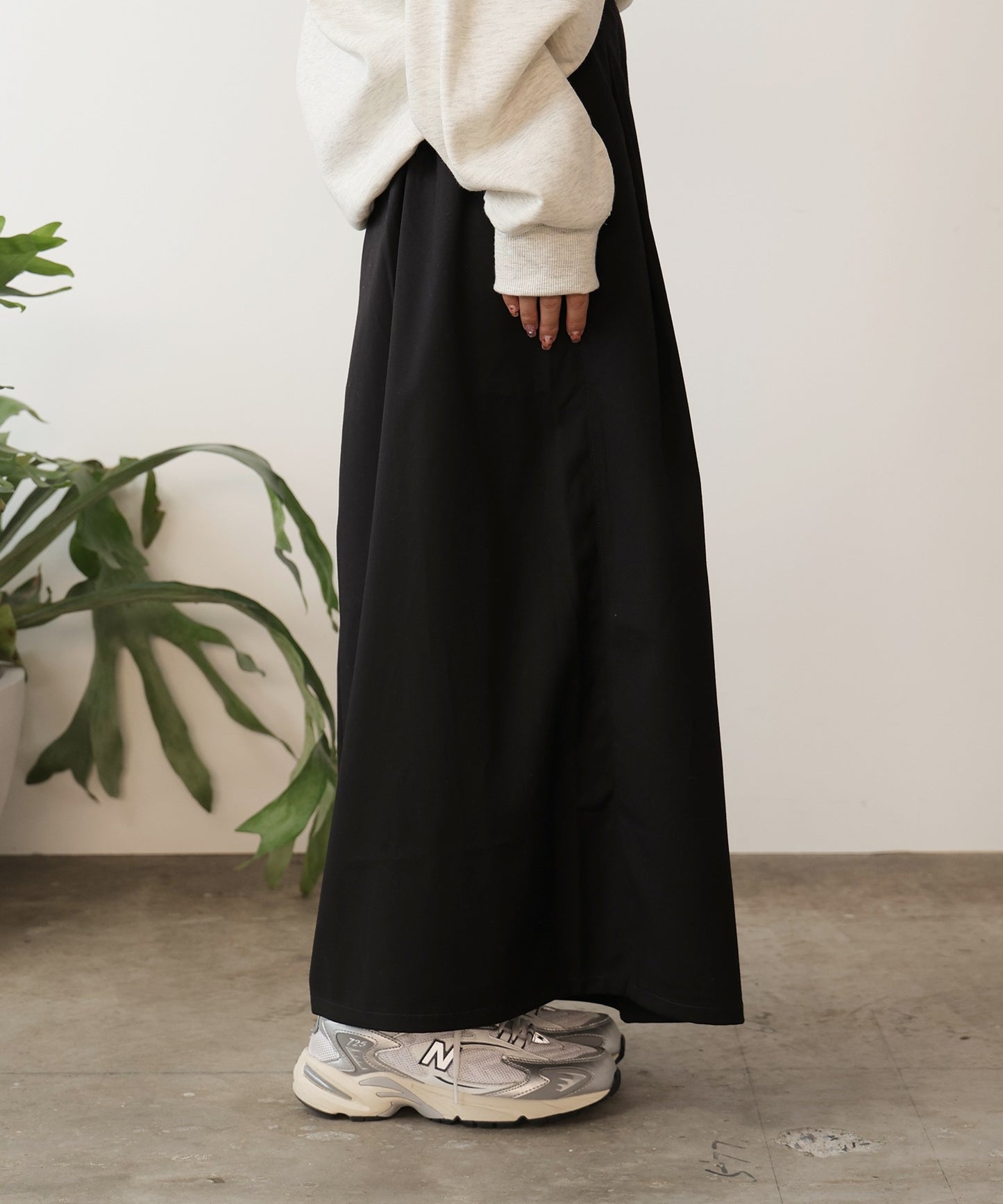 Gramicci / STRETCH GABARDIN FLARE PANT