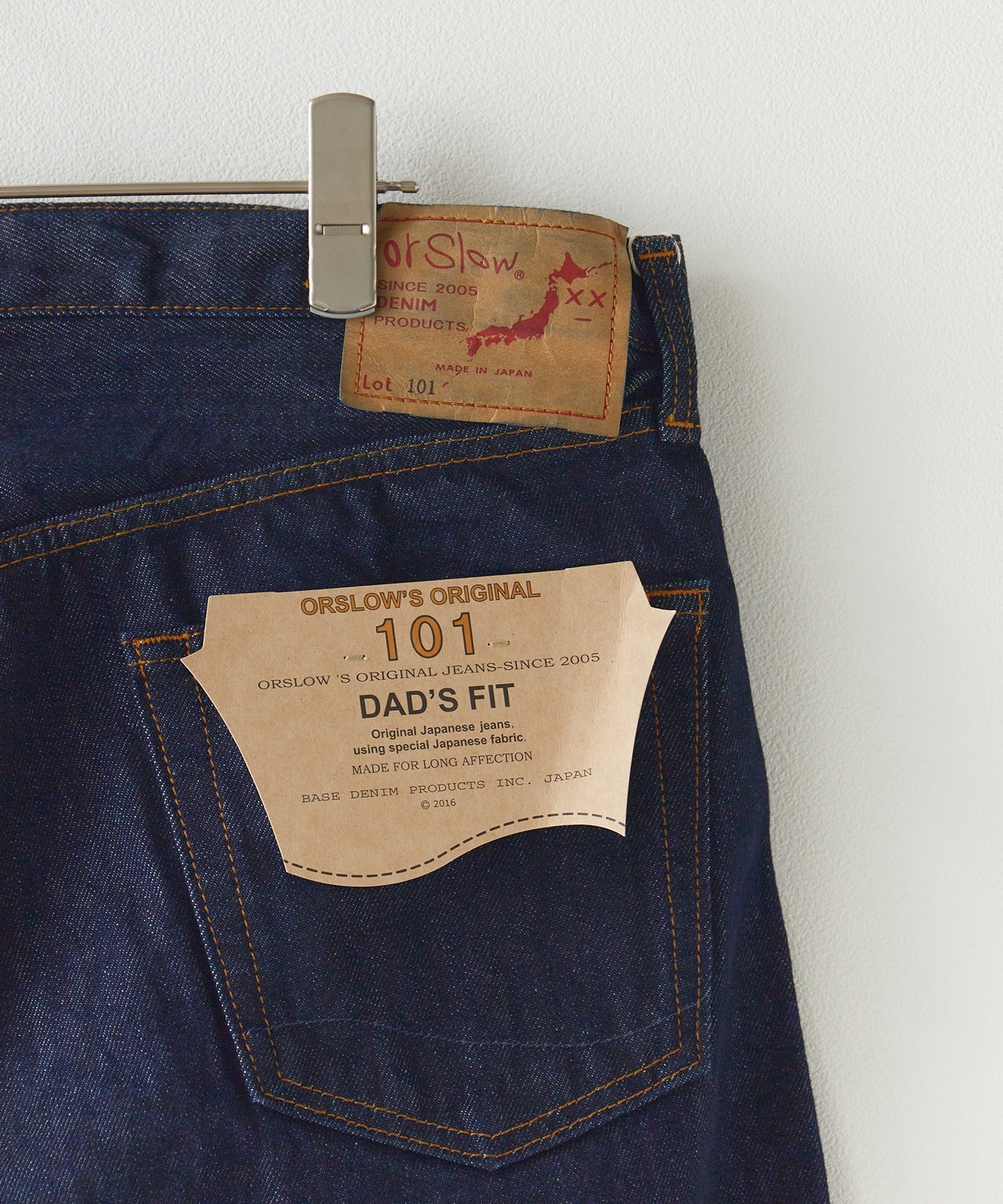 101 DAD'S FIT DENIM PANTS